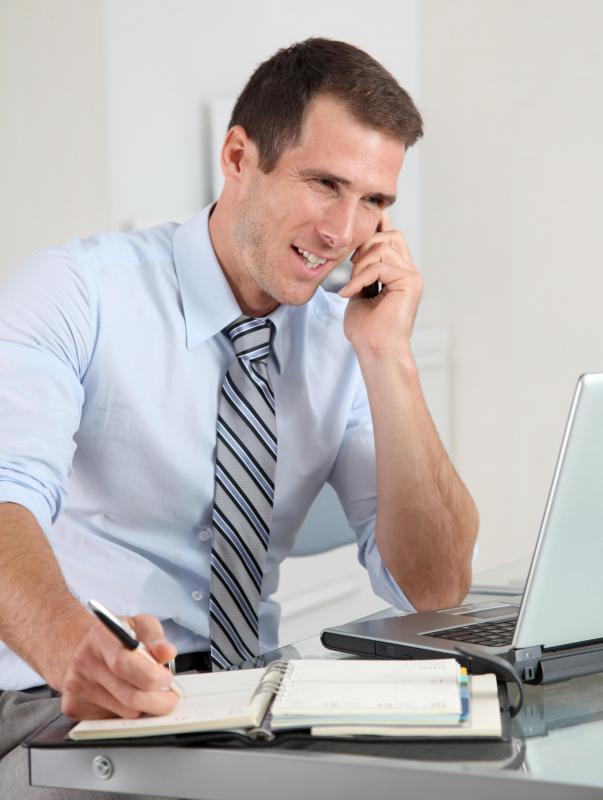 An earpiece may make it easier to take notes while talking on the phone.