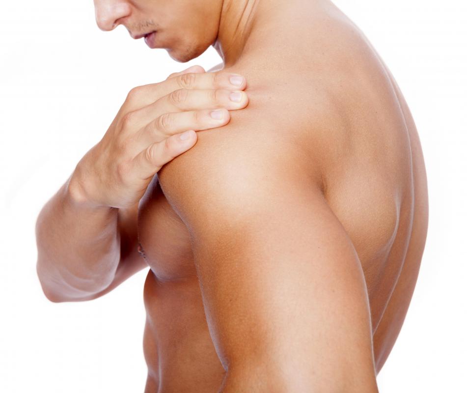 The shoulder is a synovial joint.