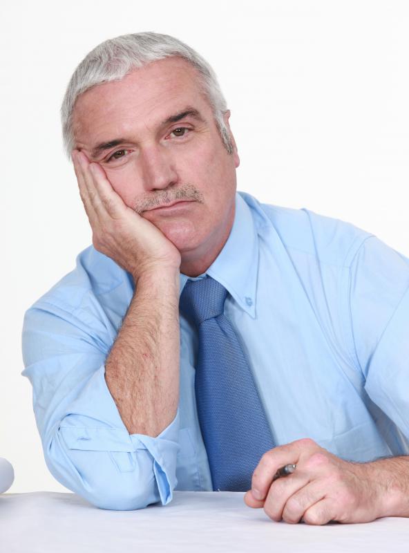 An example of what a person's facial expression may look like when saying, "I could care less.".