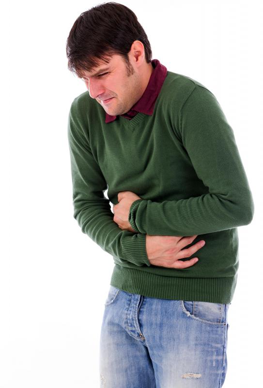 Persistent stomachache can be a symptom of hypercalcemia.