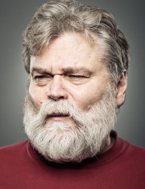 It is important to keep a white beard moisturized and well groomed.