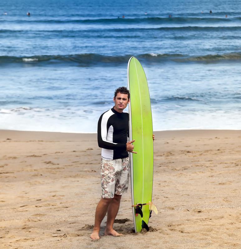 Skateboards were inspired by surfboards.