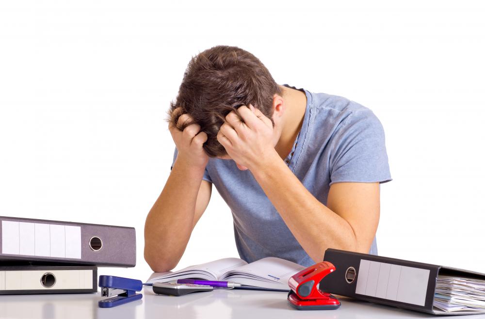 When someone is under continuous stress, their emergency response system gets stuck "on".