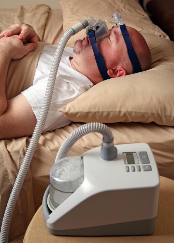 Sleep apnea patients are often given a CPAP machine to supply them with a steady stream of air.