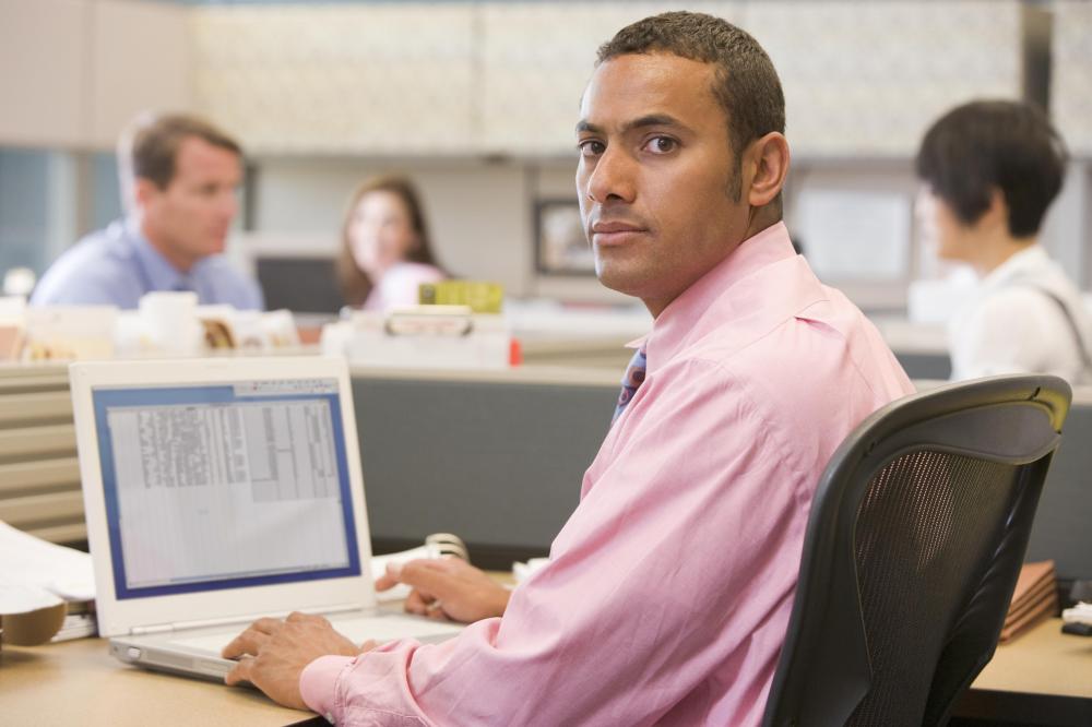 It is polite to respect the privacy of co-workers when sharing a workspace.