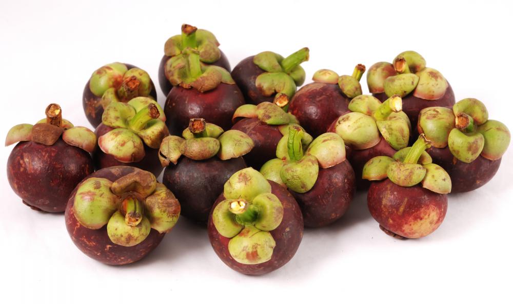 Mangosteens.