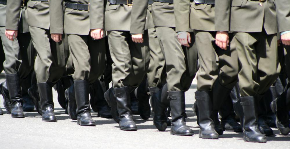 Jackboots were popular among marching infantry soldiers.