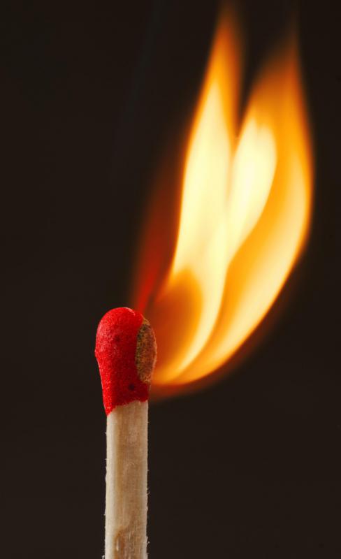 In some cases, strike anywhere matches can be volatile and are therefore dangerous.