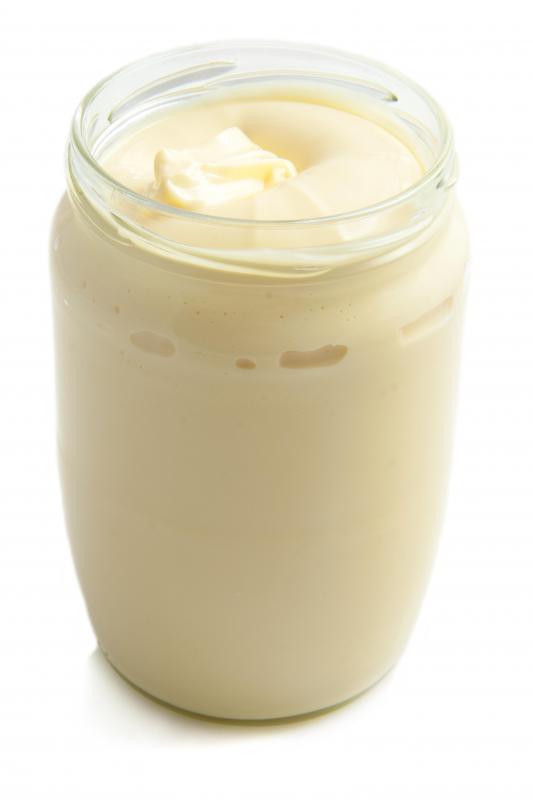 Vegan mayonnaise doesn't use eggs.