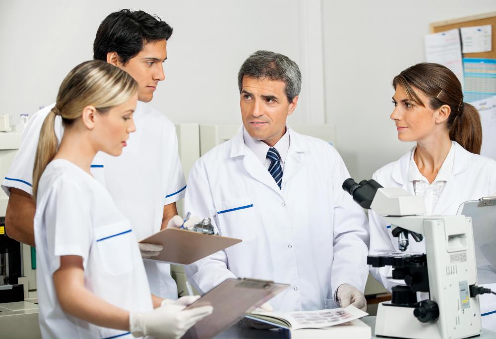 Students of medical biotechnology will usually pick a specialty, such as genetics, pathology, or bioinformatics.