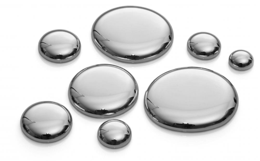 A mercury barometer contains a significant amount of liquid mercury.