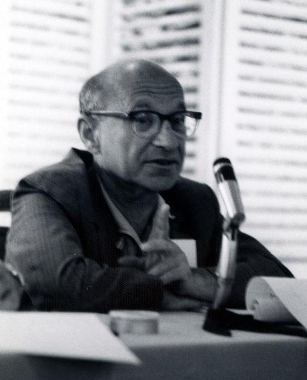 20th Century economist Milton Friedman was a proponent of market economies.