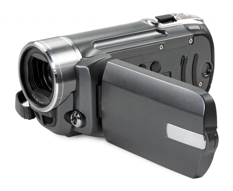 Mini DV camcorder.