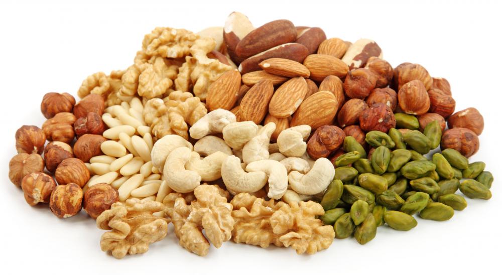 Tree nuts are a common source of allergies in people.