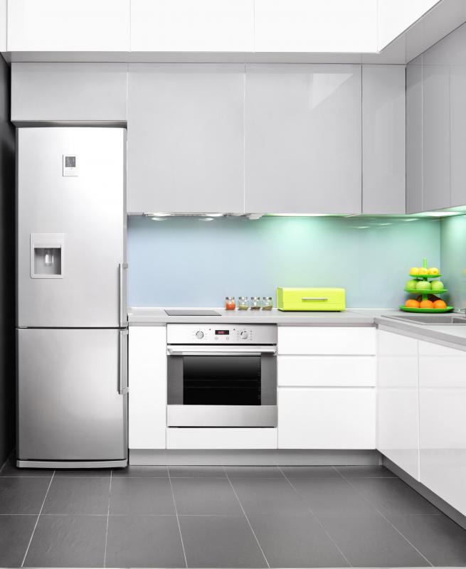 Even large household appliances are sometimes referred to as "white goods."