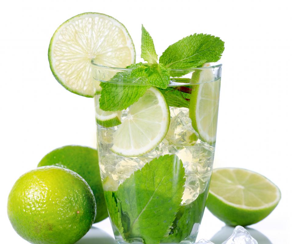 Fragrant lemon mint can be used in a summery mojito cocktail.