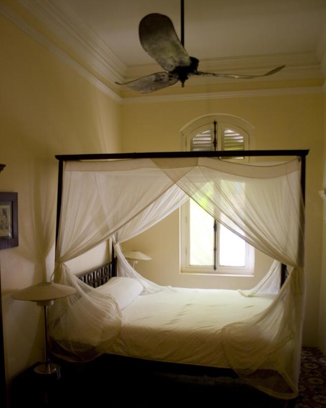 A mosquito net around your bed is one of the best ways to prevent bites.
