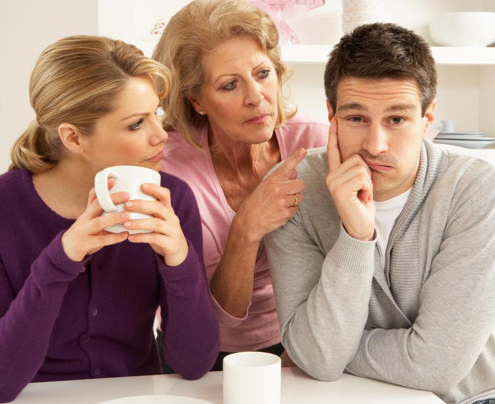 Terms such as "mother-in-law" are always written with a hyphen.
