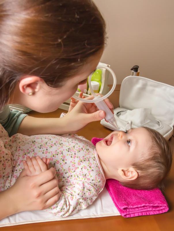 Nasal congestion in newborns and young babies should be relieved due to the risk of complications.
