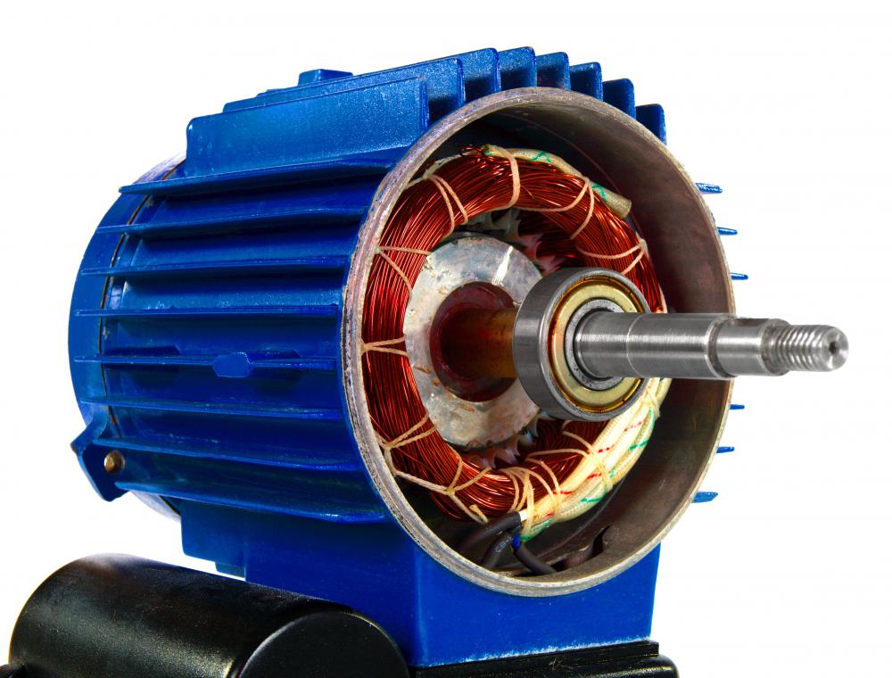 Enameled wire may be used in electric motors.