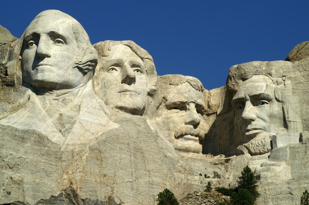 National parks and memorials, such as Mount Rushmore, are funded through the U.S. federal budget.