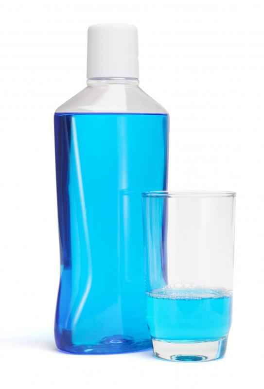 Antibiotic mouthwash.