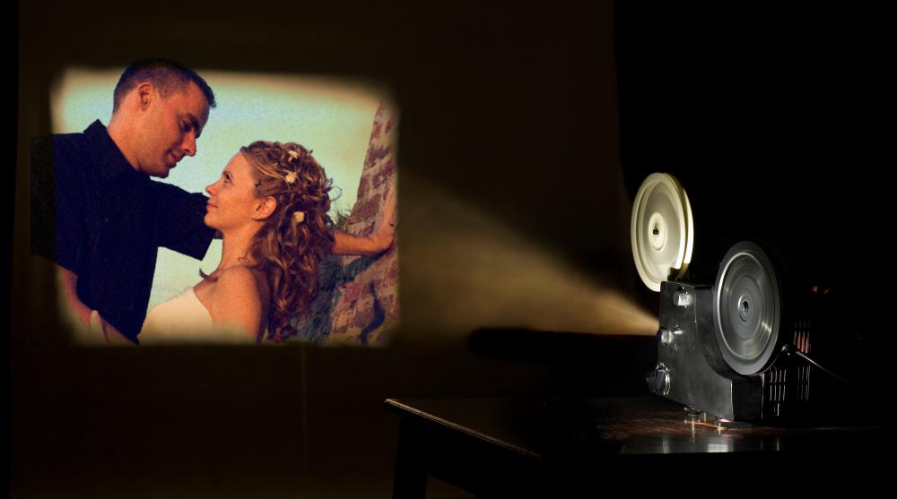 Most film projectors include a spooling system, lamp, lens and audio system as main components.