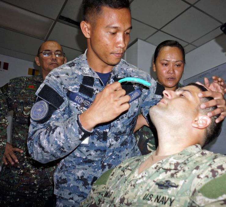 Intubation may be required for someone who is suffering from bronchial inflammation.