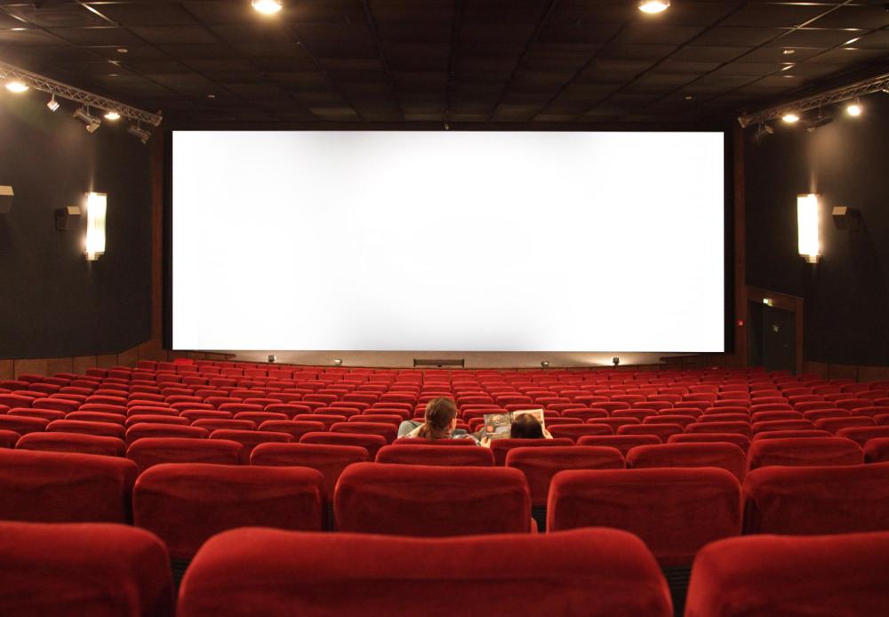 Proper cell phone etiquette dictates that you turn off your phone while visiting a movie theater so that you don't ruin the film for others.