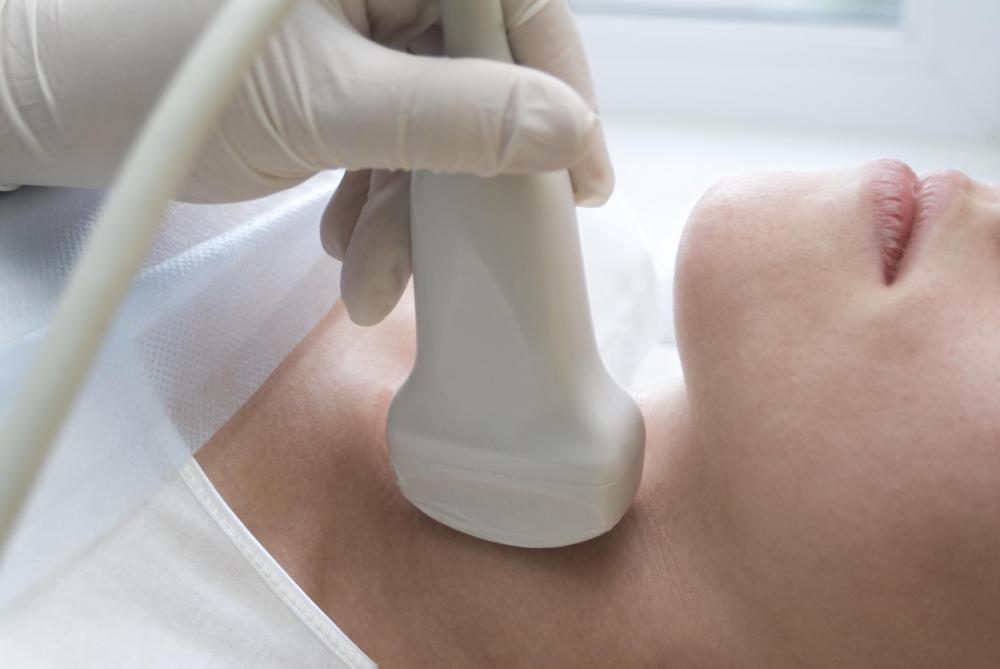 Medical tests can determine the type of nodule involved in thyroid calcification.