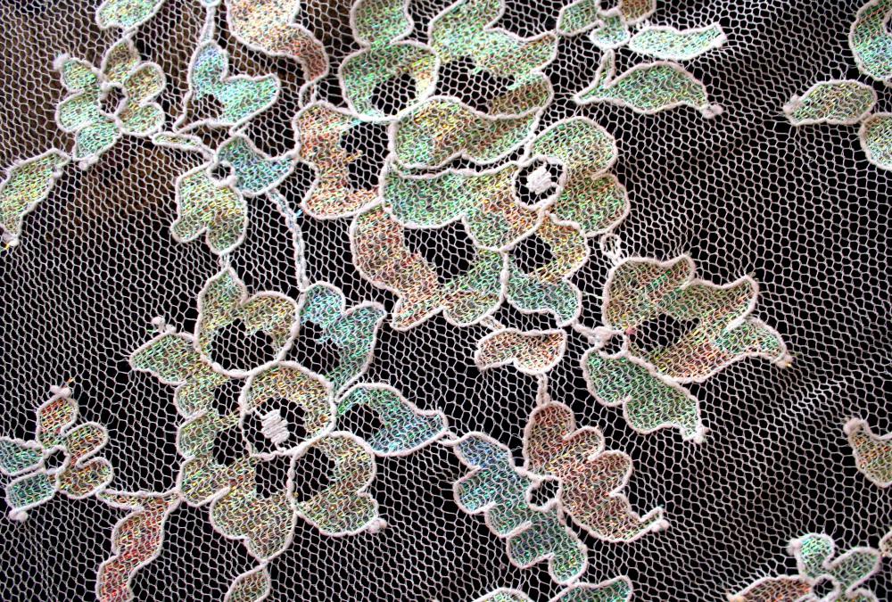 Special needles or shuttles are needed when tatting, which is a form of lace making.