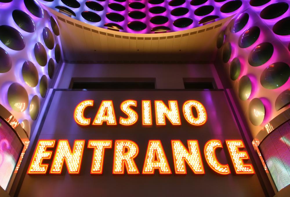 Neon is synonymous with casinos.