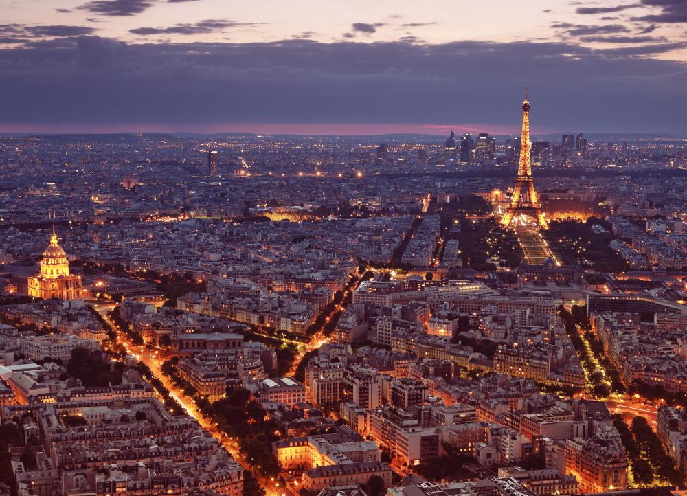 The fashion industry began in Paris.
