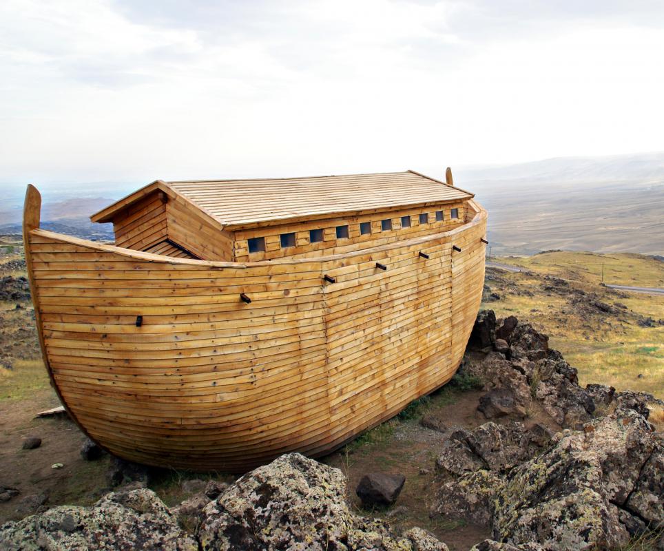 Noah's Ark is said to have been built from red acacia wood.