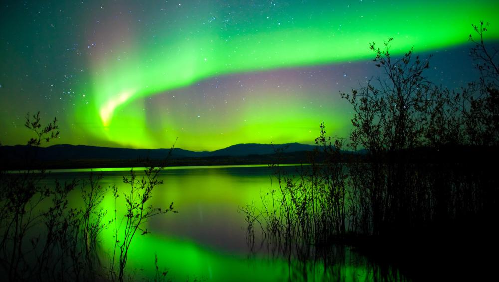 Solar wind creates the Northern Lights.