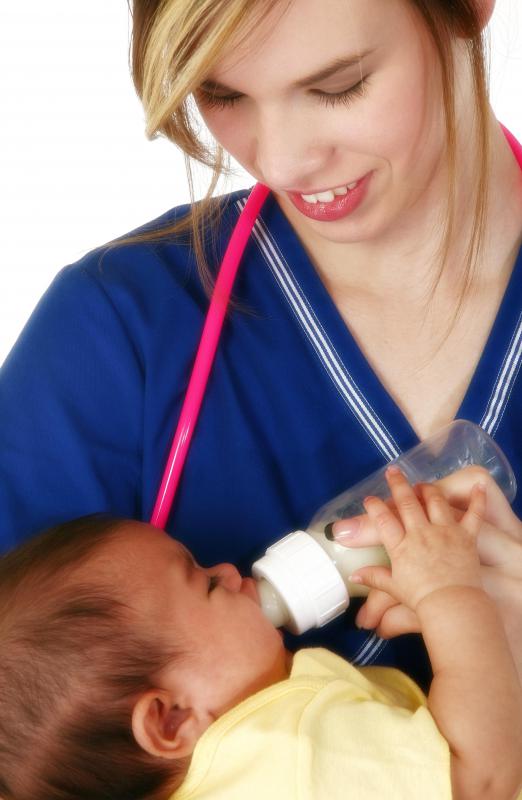 Newborns may require intravenous therapy.