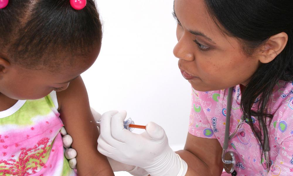 The measles vaccine prevents this highly contagious disease.