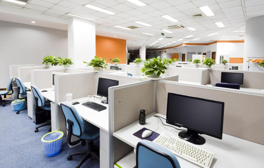 Having the option to work in an open cubicle may help ease the discomfort of claustrophobia suffers.