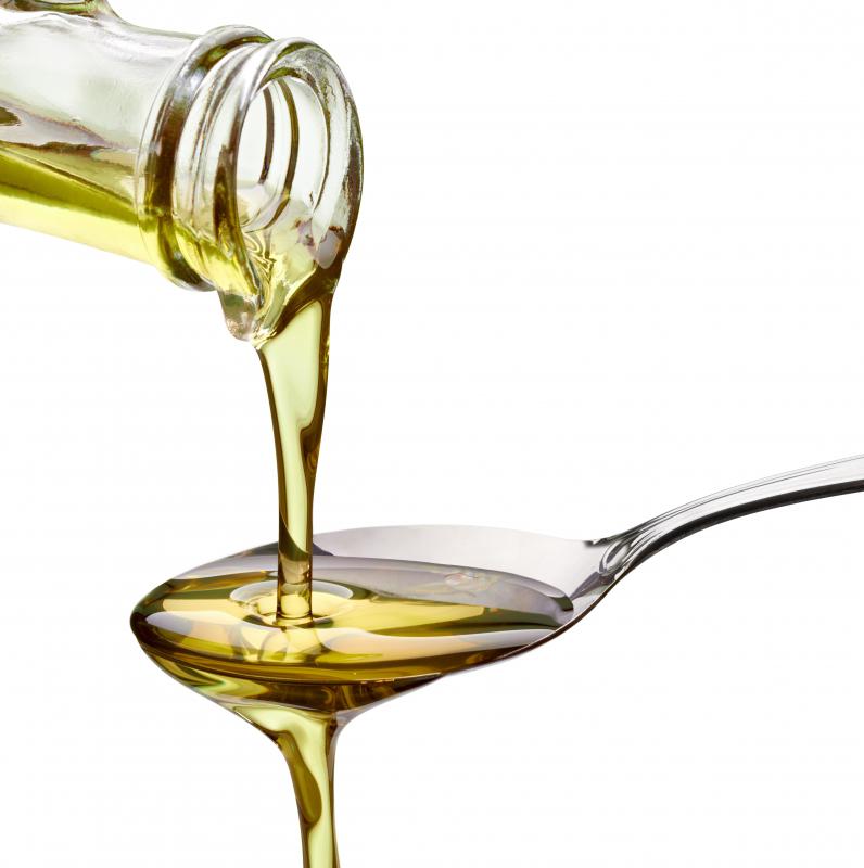 Olive oil is a good example of a healthy fat.
