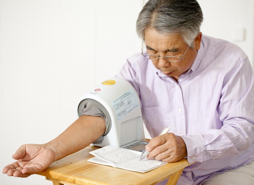 People with hypertension often have white matter foci.