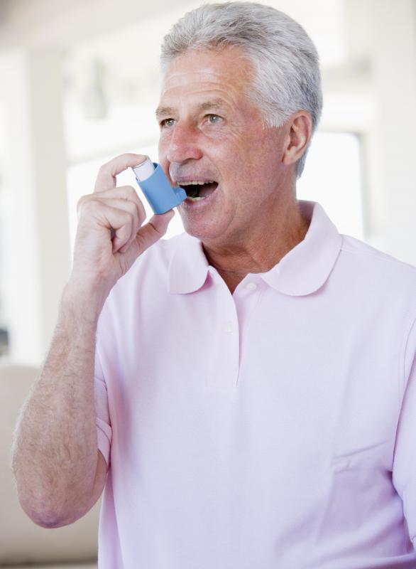 Treatment for bullous emphysema may include using inhalers that contain concentrated prescription steroids.