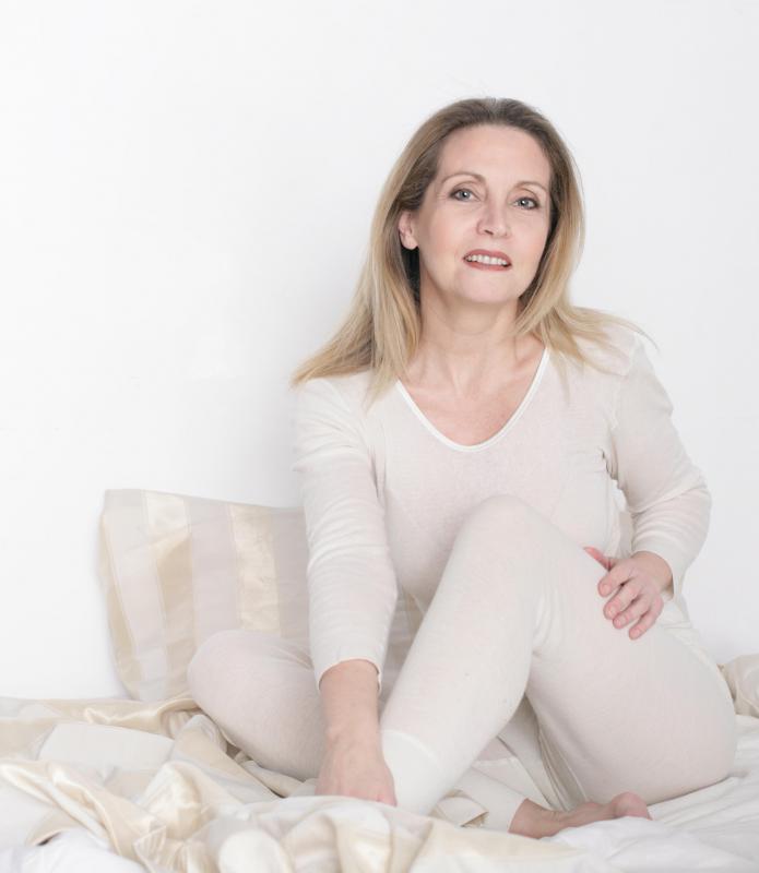 During menopause, a woman's levels of estrogen plummet.