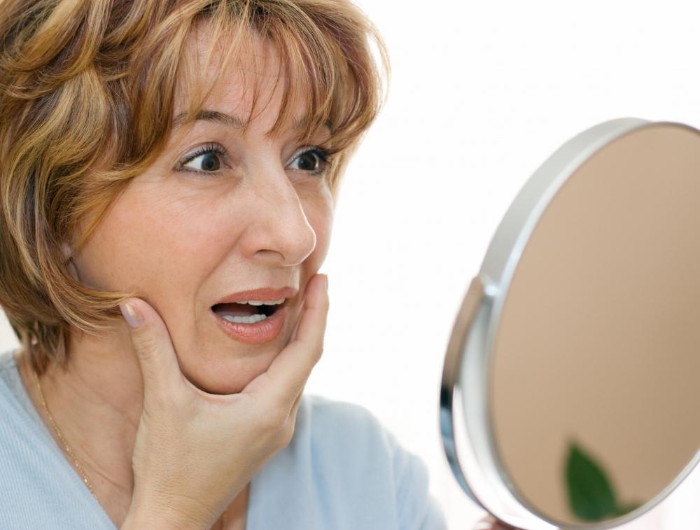 White eyelashes are often a side effect of aging.