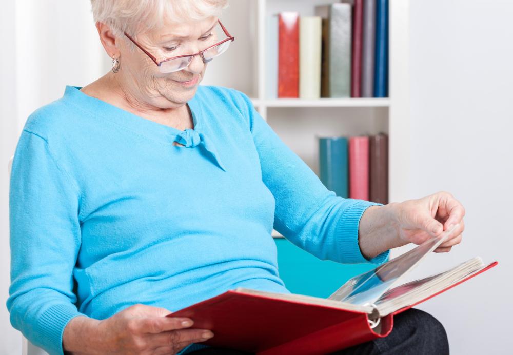 A keepsake album can be used to take a personal stroll down Memory Lane.