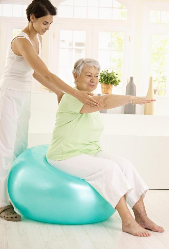 The elderly may receive help staying mobile and active through outpatient rehab.
