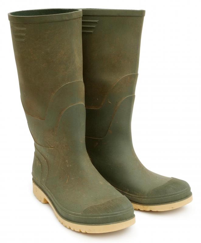 Rain boots are designed to prevent feet from getting wet.