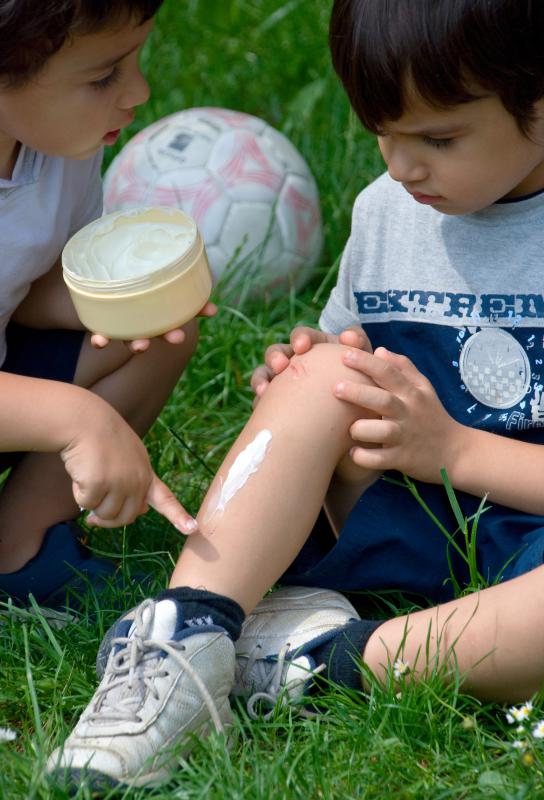 Most wounds will require some sort of disinfection cream.