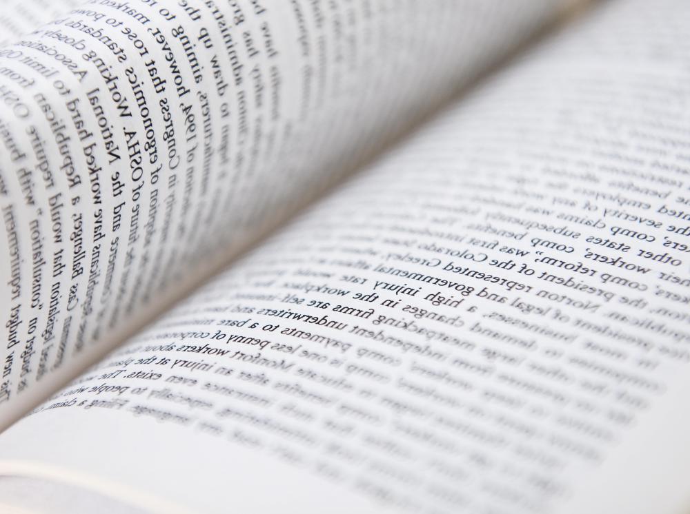 Times New Roman is a common font.