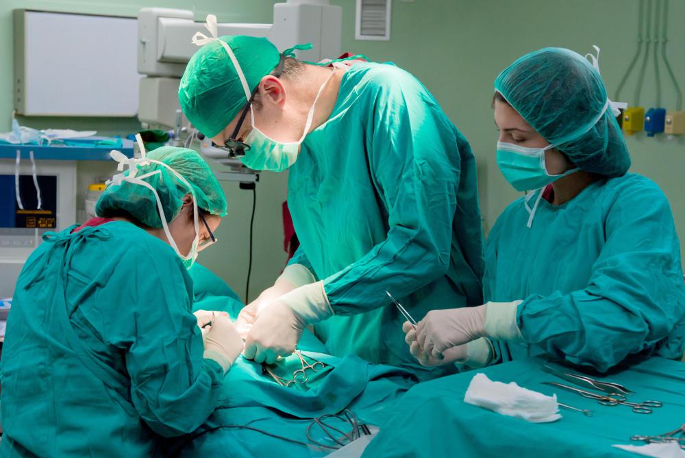 Open surgery is necessary to repair a perforated viscus.