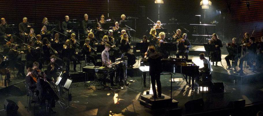 Pitched percussion may be featured in orchestras.